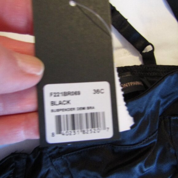 Elegant Black Women's Bra - Picture 3 of 9